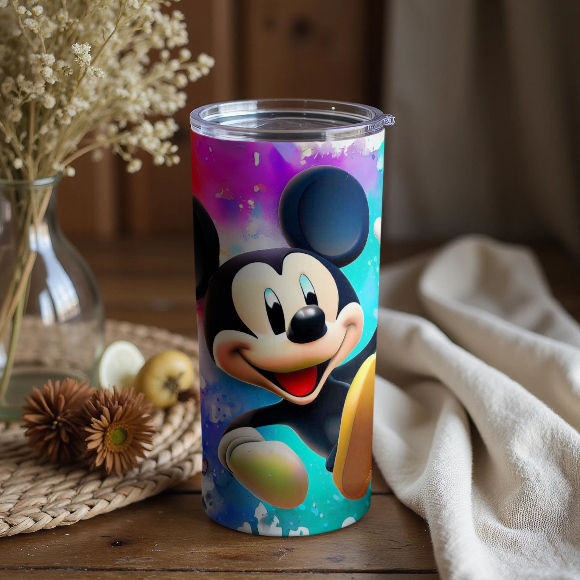 Colorful Animated Character Tumbler for Kids