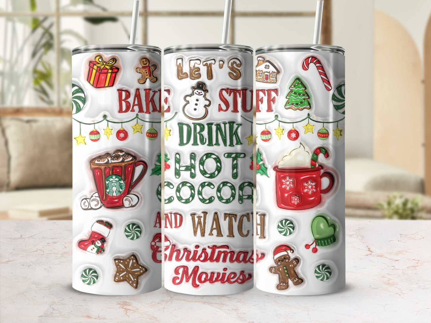 Festive Season Christmas Movies Hot Cocoa Mug
