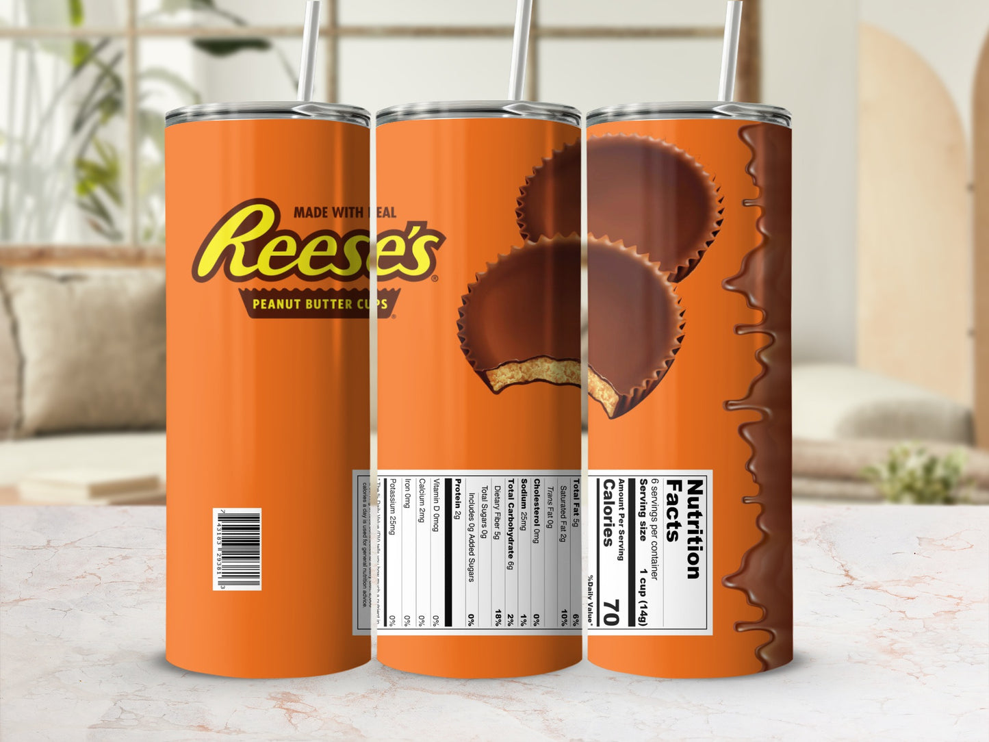Reese's MADE WITH REAL PEANUT BUTTER CUPS product type