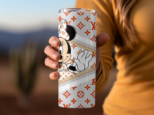 Stylish Character Designer Print Thermal Bottle Flask