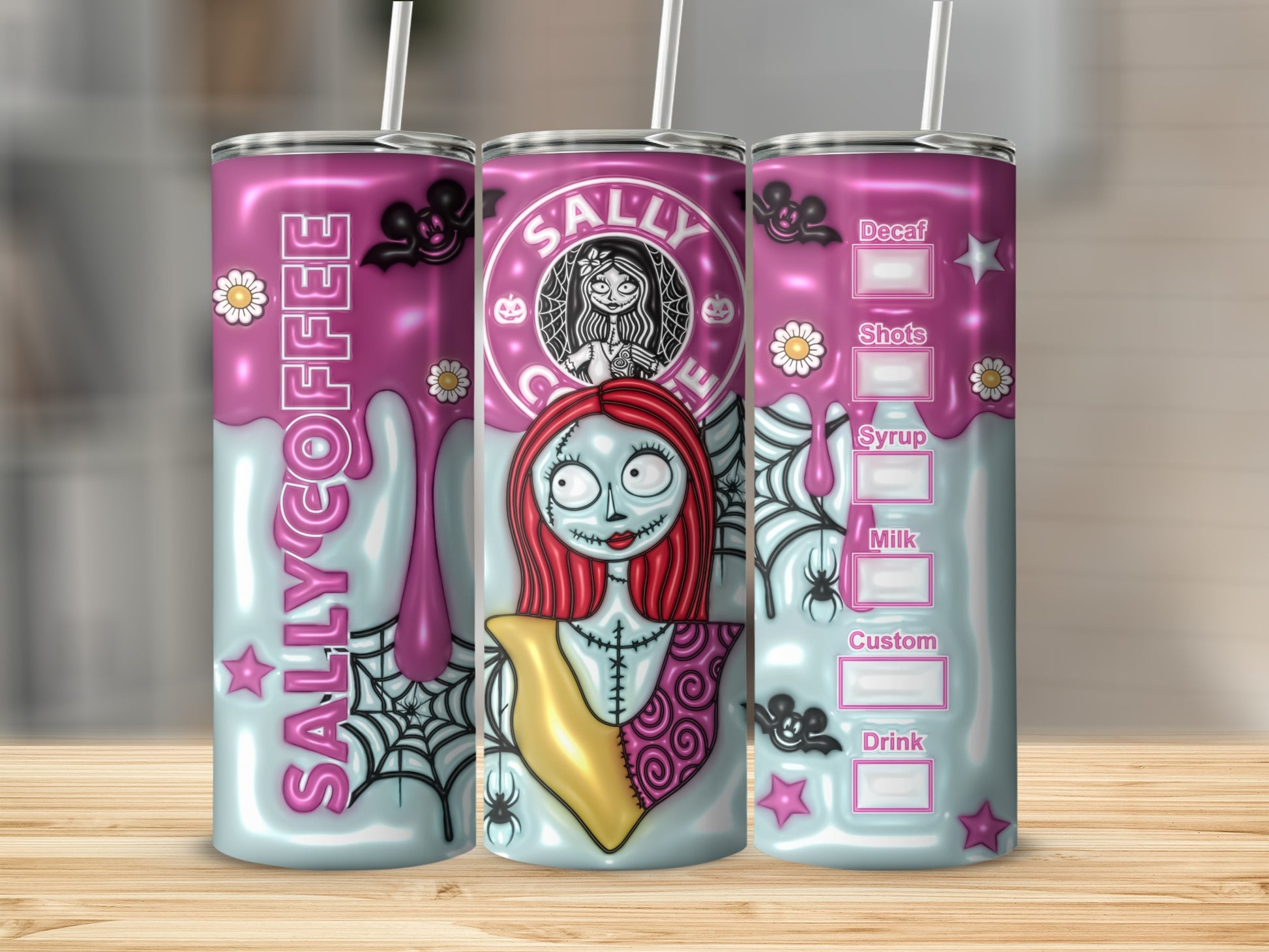 Sally Coffee Custom Drink Order Themed Tumbler