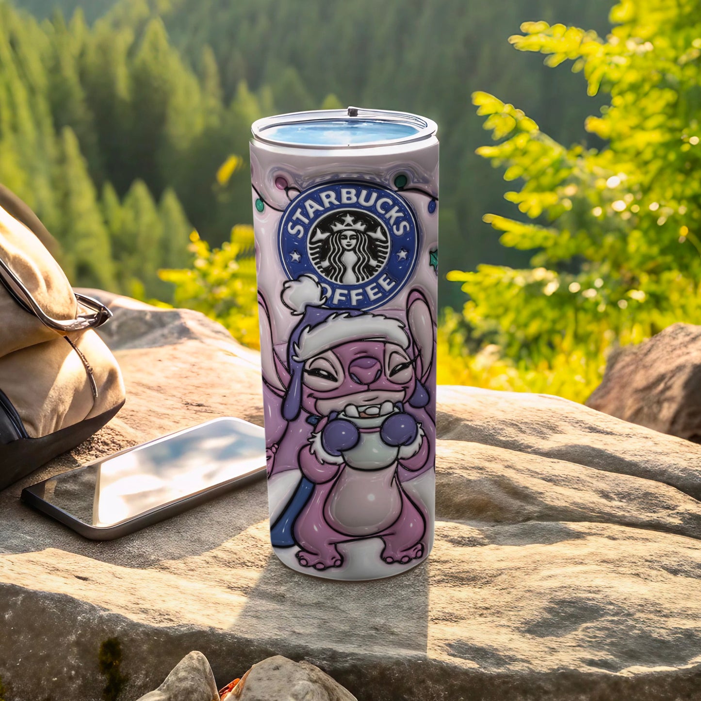 Disney Stitch Starbucks Coffee Tumbler for Fans