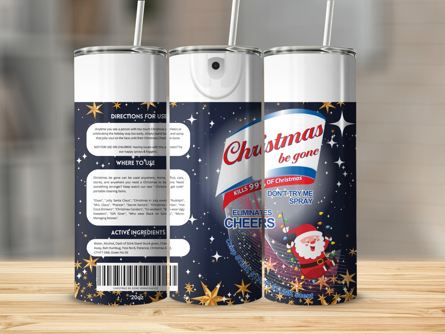 Christmas Be Gone Kills Christmas Cheer Spray