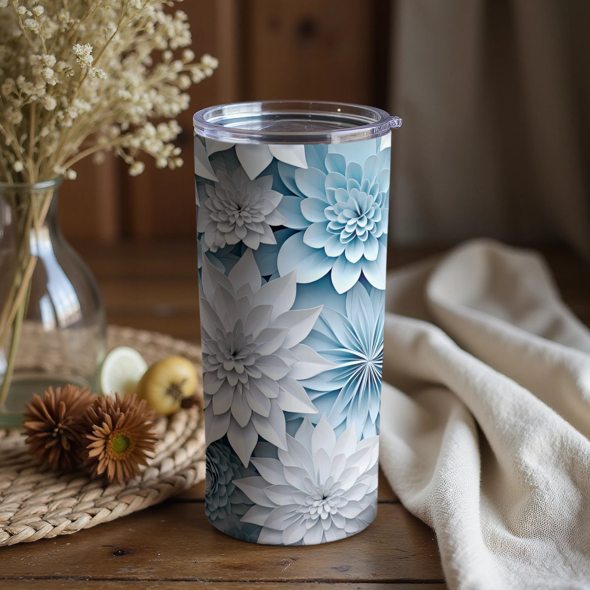 Floral Themed Tumblers with Beautiful Designs Product