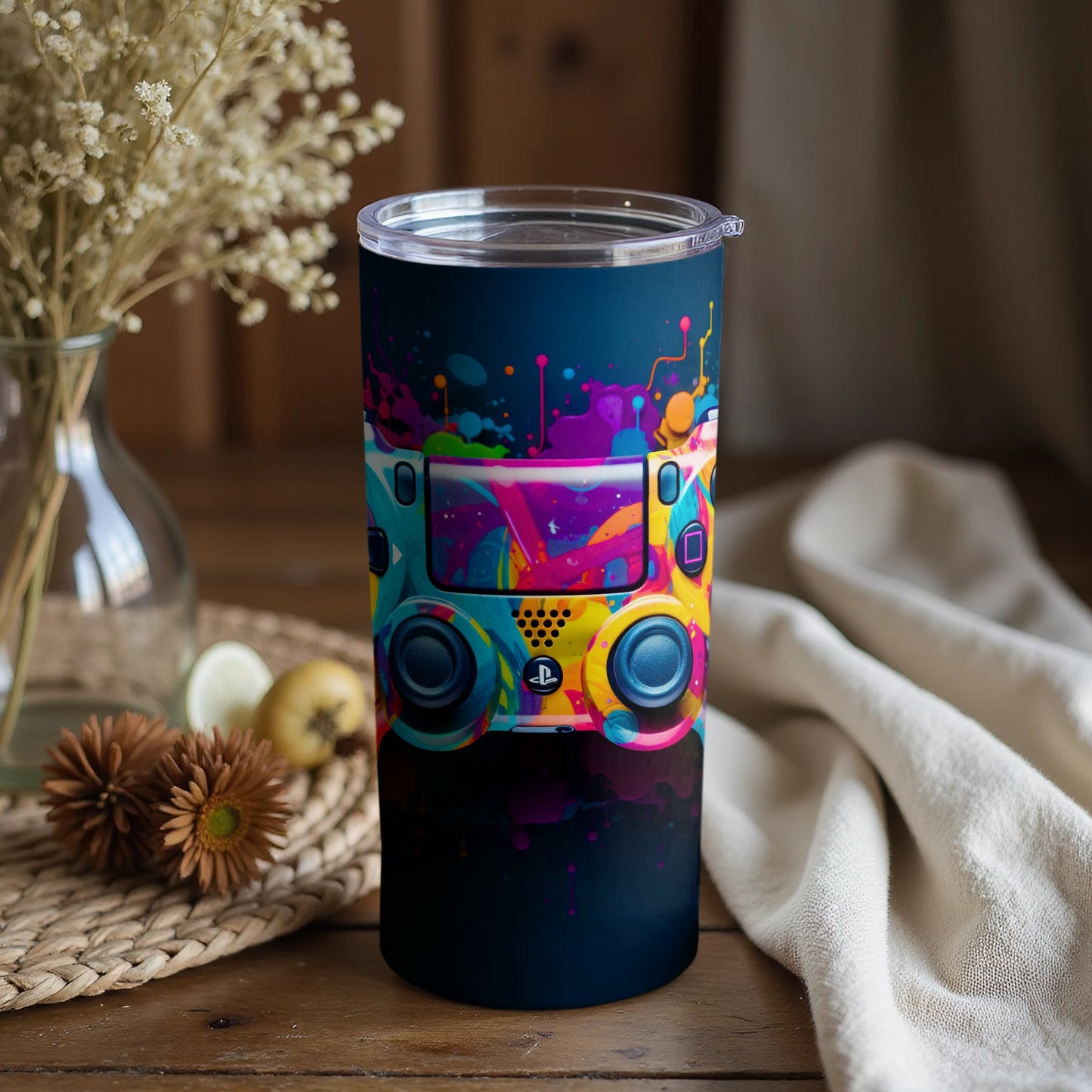 Colorful Boombox Art Insulated Tumbler product