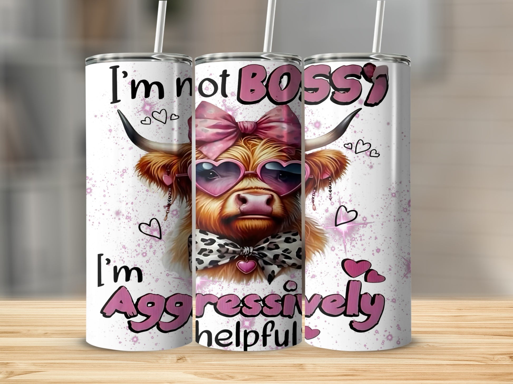 I'm Not Bossy I'm Aggressively Helpful Tumbler
