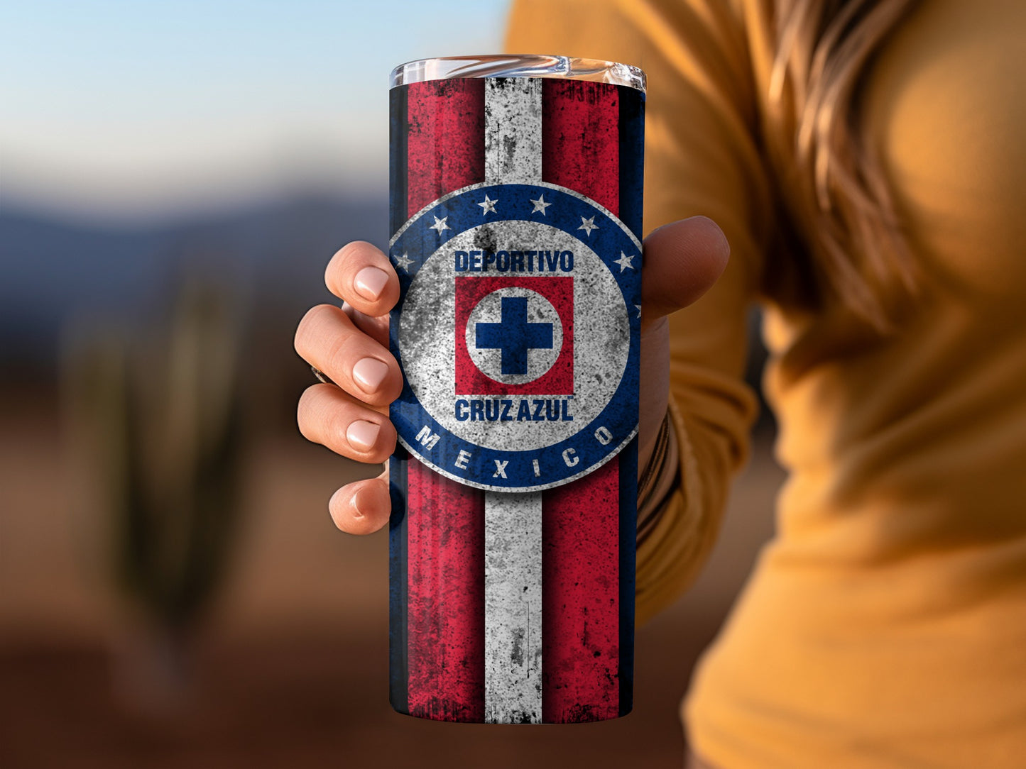 Deportivo Cruz Azul Mexico logo travel mug product