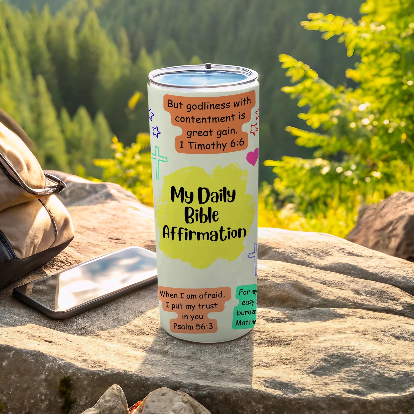 My Daily Bible Affirmation Insulated Tumbler product