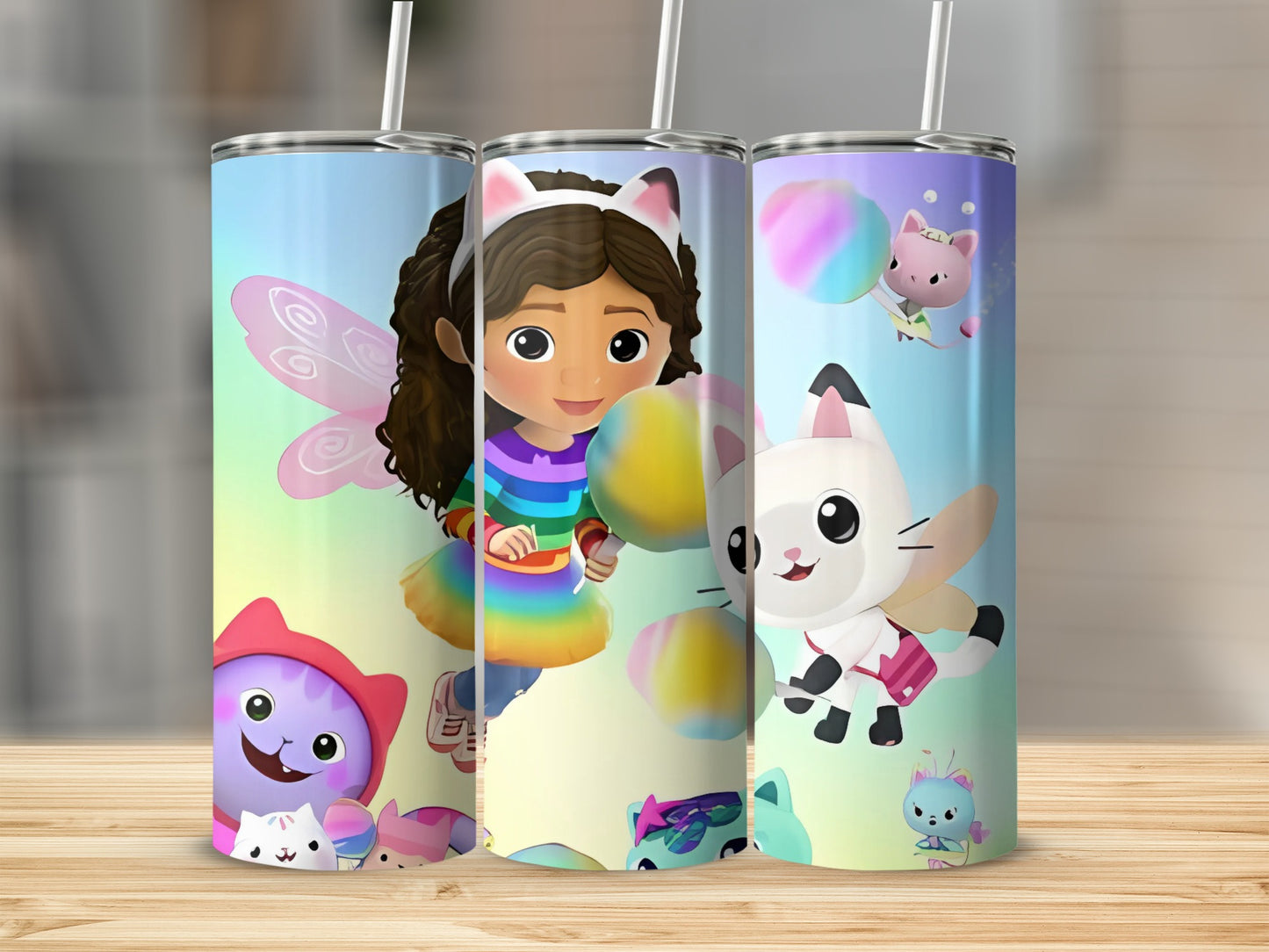 Colorful Kids Cartoon Character Tumbler product