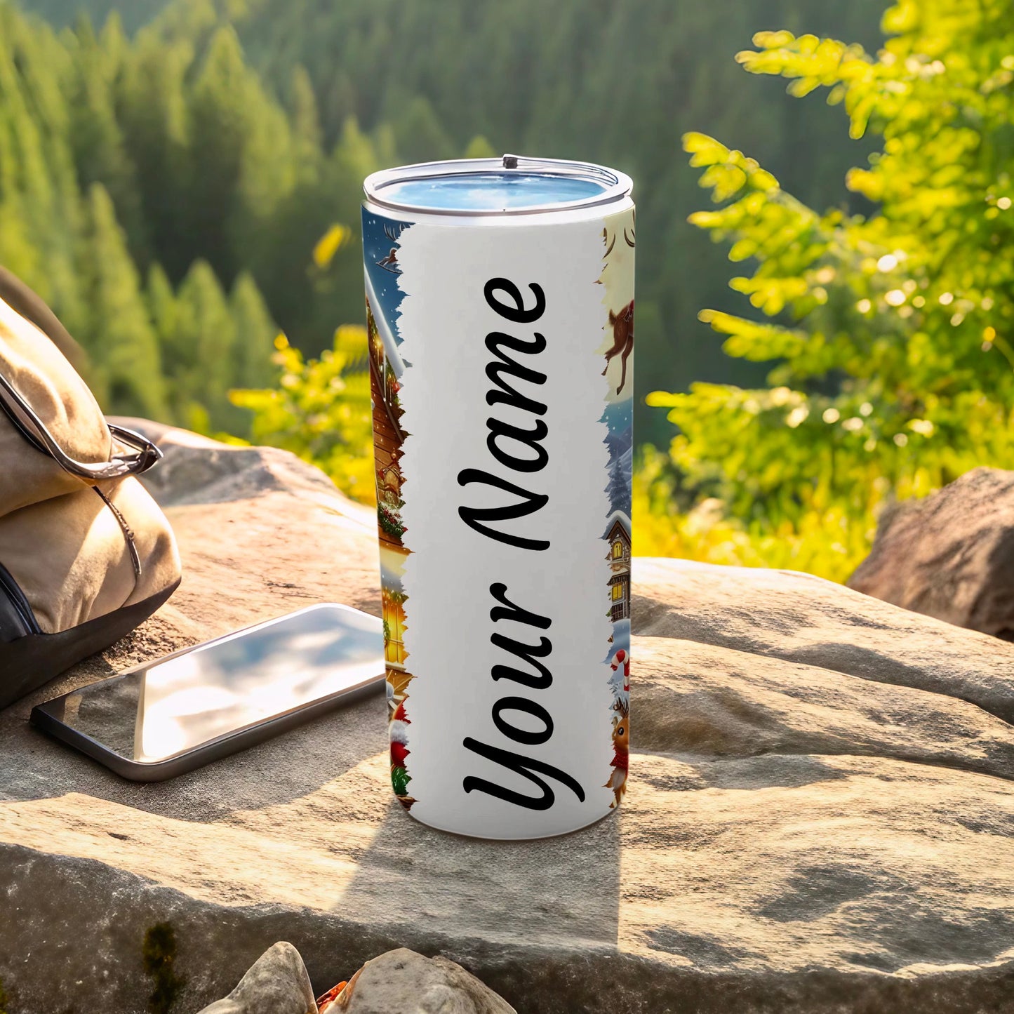 Personalized Your Name Tumbler for Outdoor Adventures