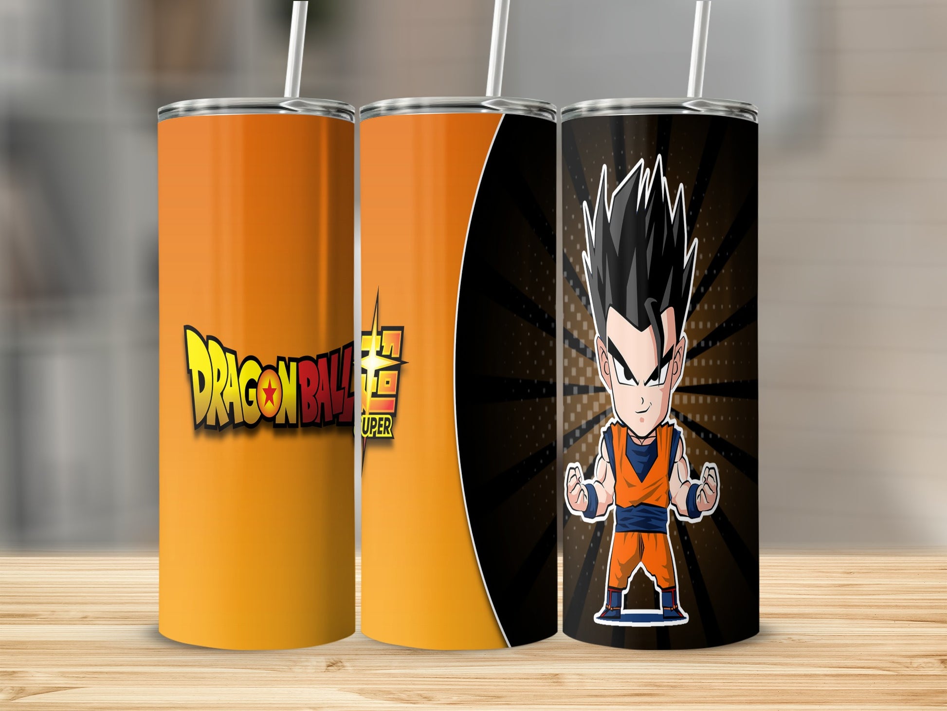 Dragon Ball Super themed tall tumbler drinkware item
