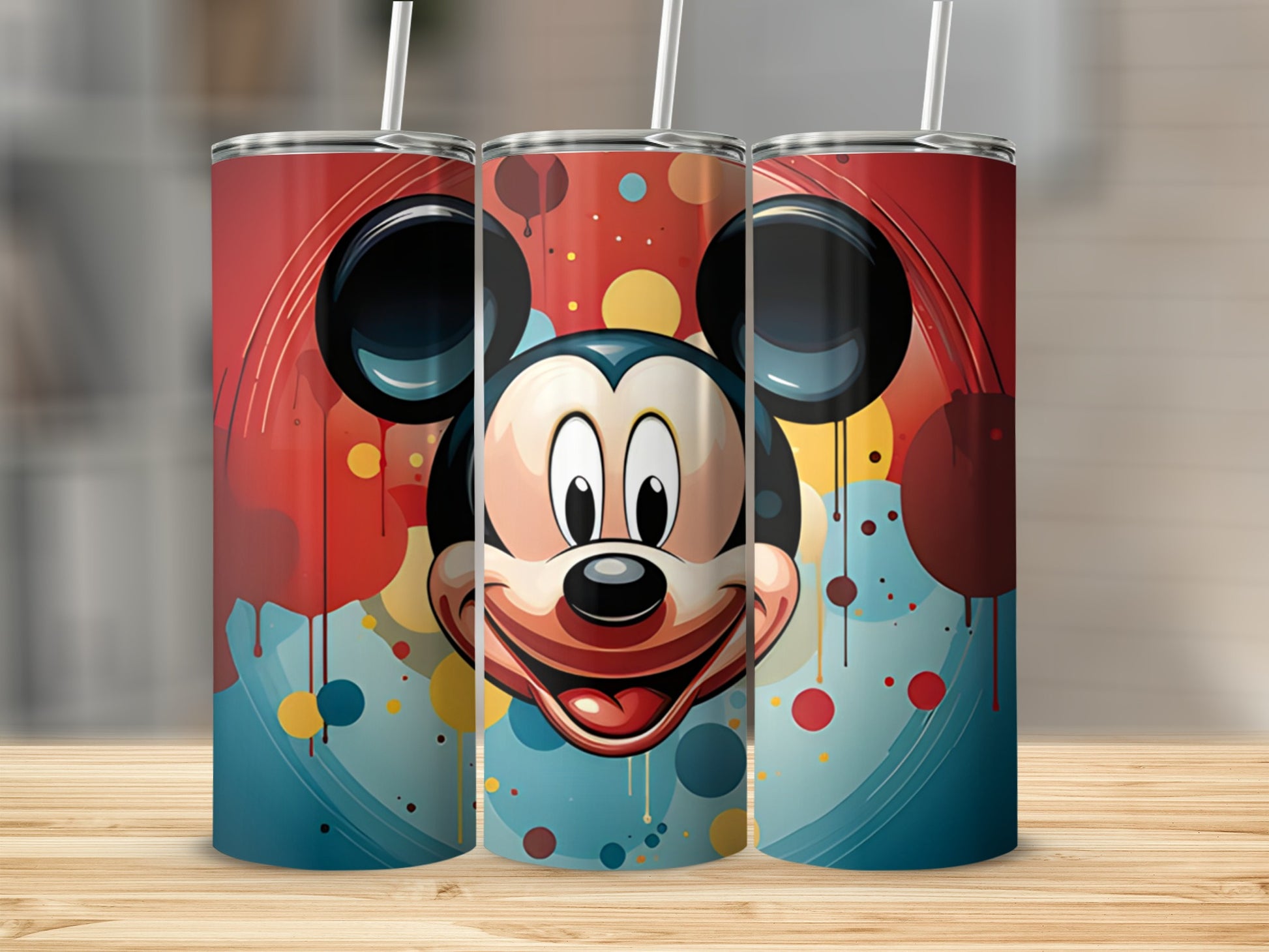 Colorful Cartoon Character Design Insulated Tumbler