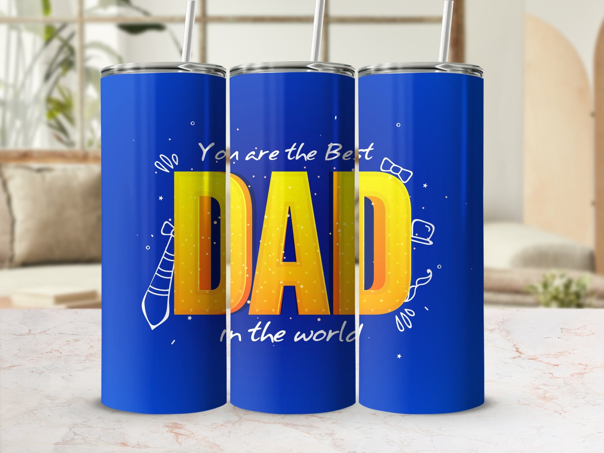 You are the Best Dad in the World tumbler