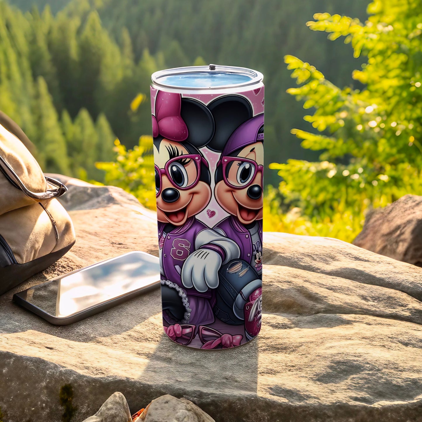 Adorable Characters Tumbler for Travel and Outdoors