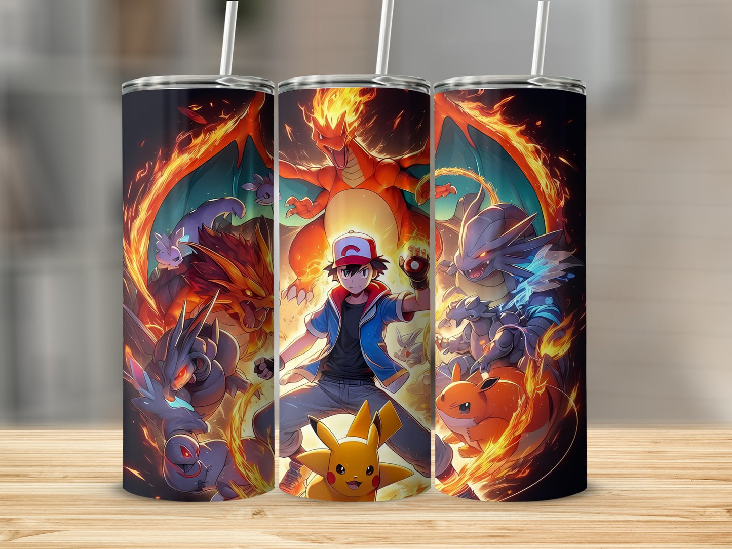 Vivid Collection Featuring Iconic Characters tumbler