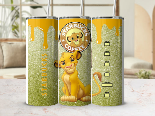 Starbucks Coffee with Lion Design 20oz Tumbler Cup