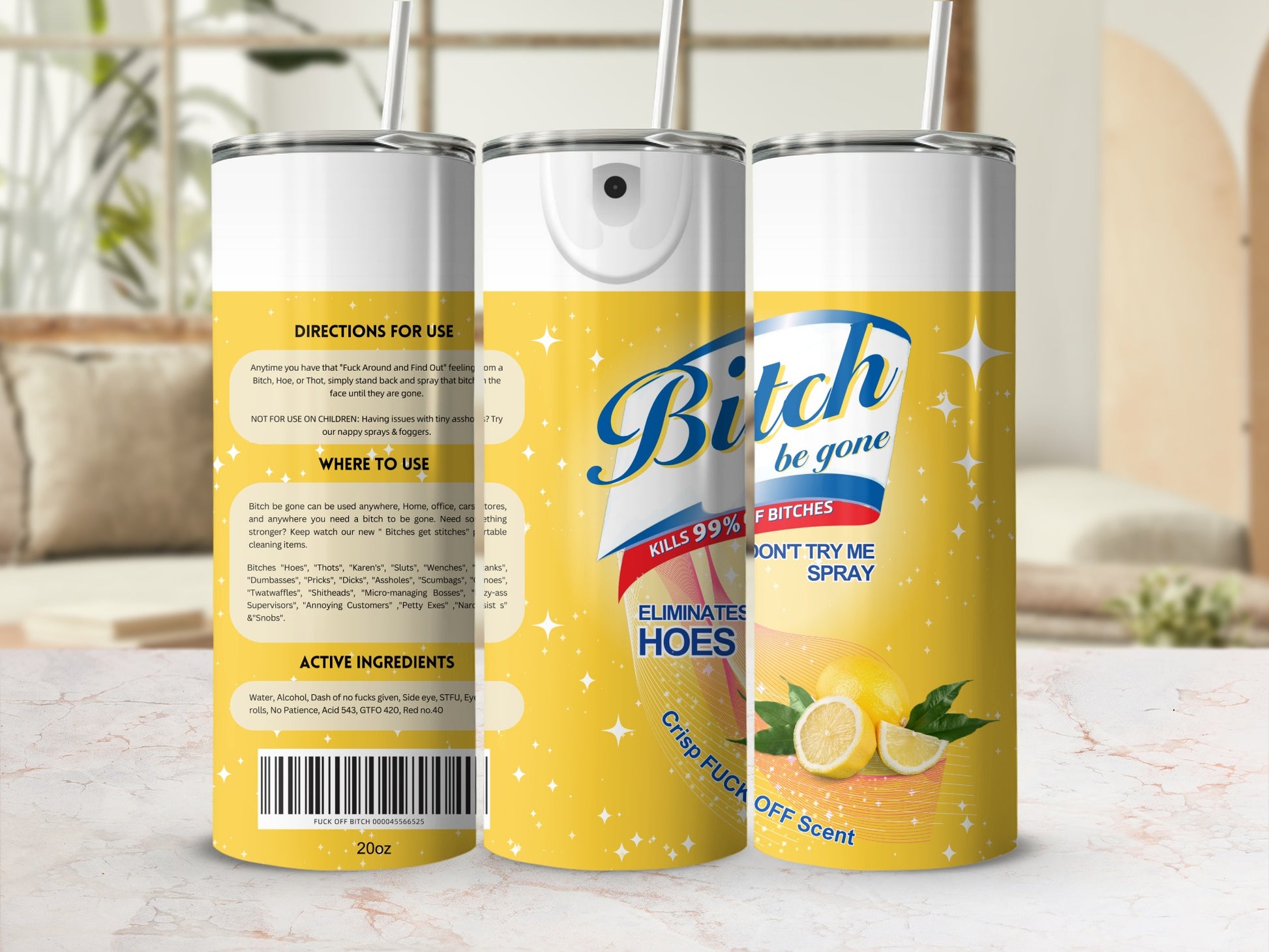 Bitch be gone with Crisp Scent Spray for Annoying Situations