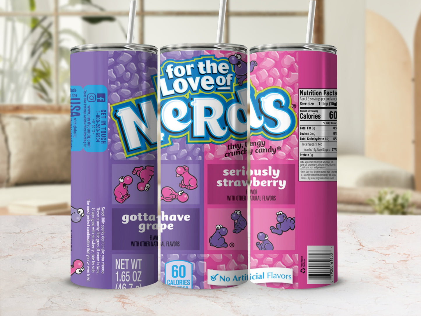 for the Love of Nerds tiny tangy crunch candy product type