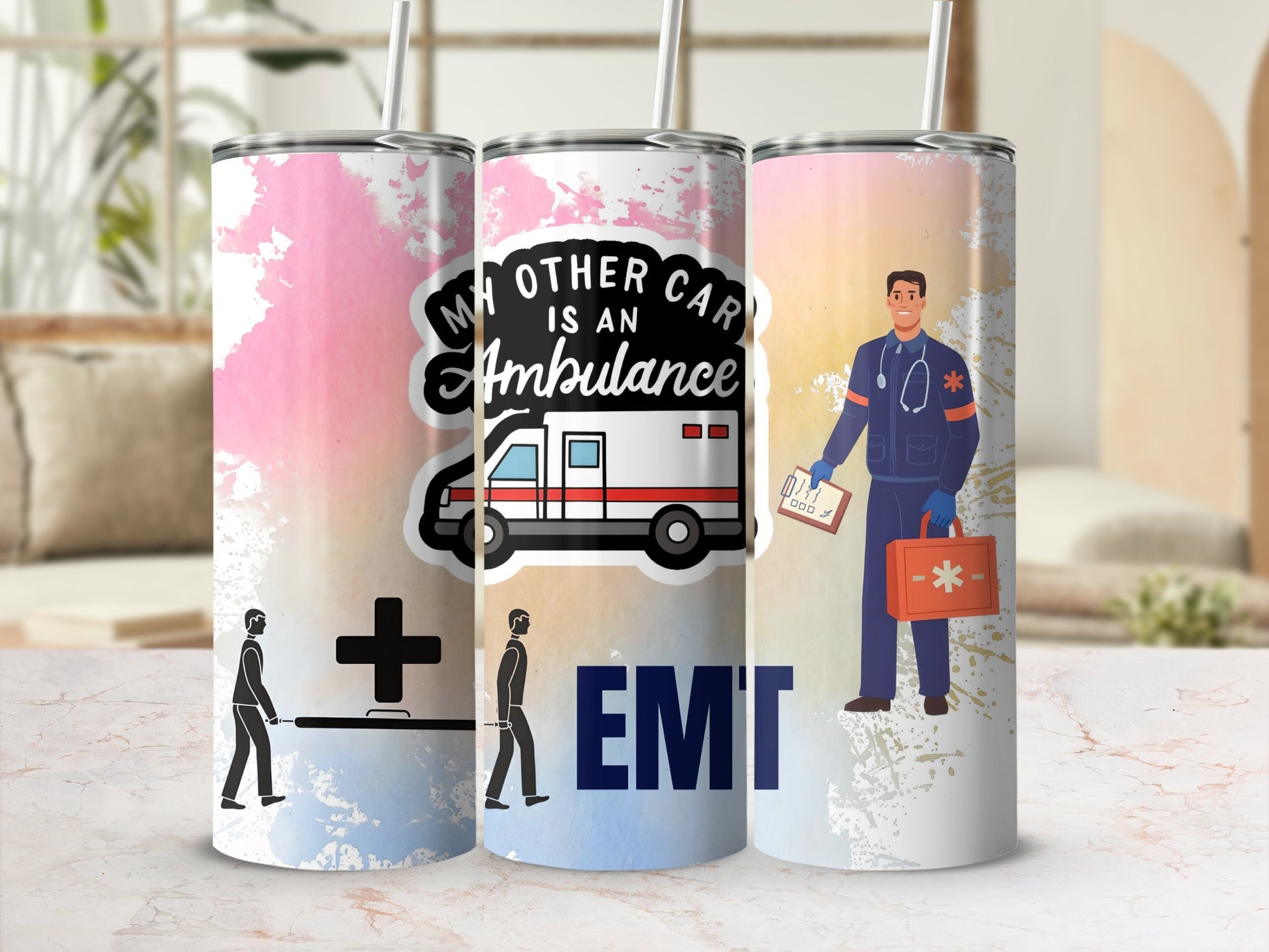 EMT My Other Car Is An Ambulance Tumbler