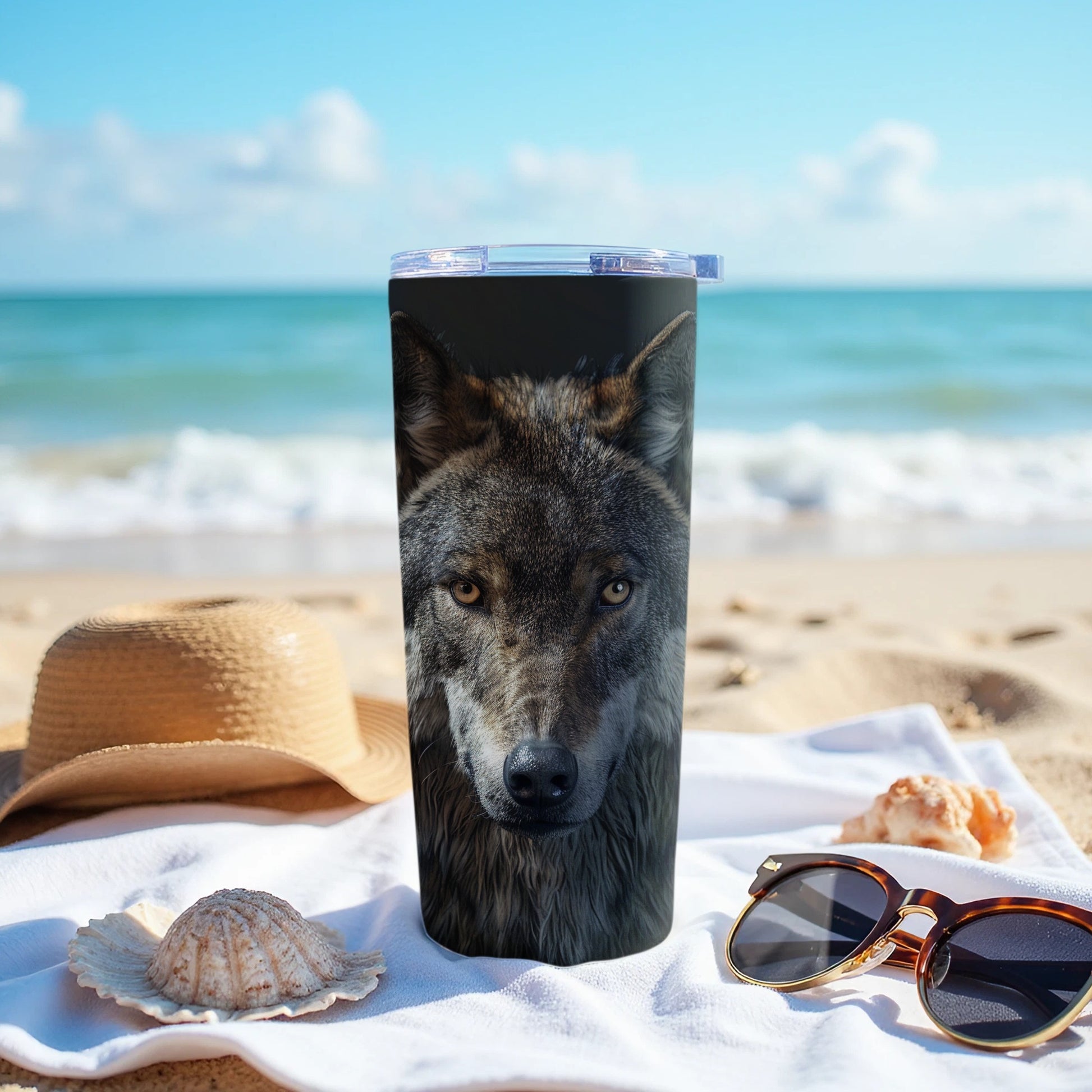 Intense Wolf Face Tumbler Drinkware Product Type
Wolf tumbler
Animal tumbler
Wildlife tumbler
Wolf design
Insulated cup
Drinkware
Coffee tumbler
Tea tumbler
Travel mug
Nature gift
Forest animal
Canine print
Wild spirit
Unique cup
Outdoor gear
Animal face
Lupus art
Grey wolf
Wolf lover gift
Majestic wolf
