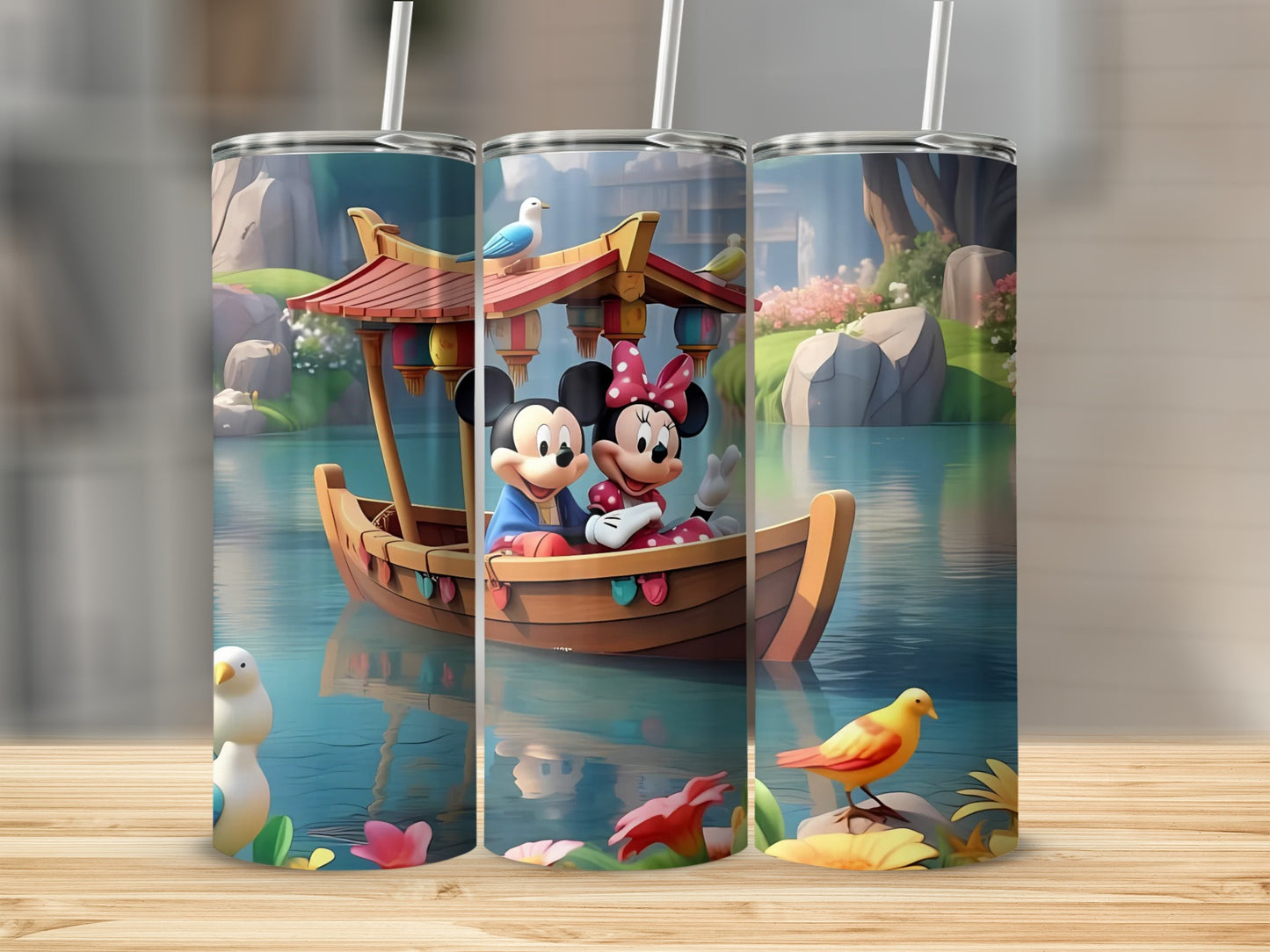 Mickey and Minnie Boat Ride Insulated Tumbler Product