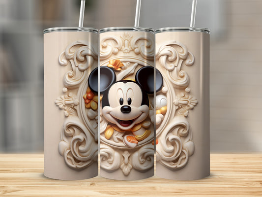 Adorable Decorative Mickey Mouse Insulated Tumbler