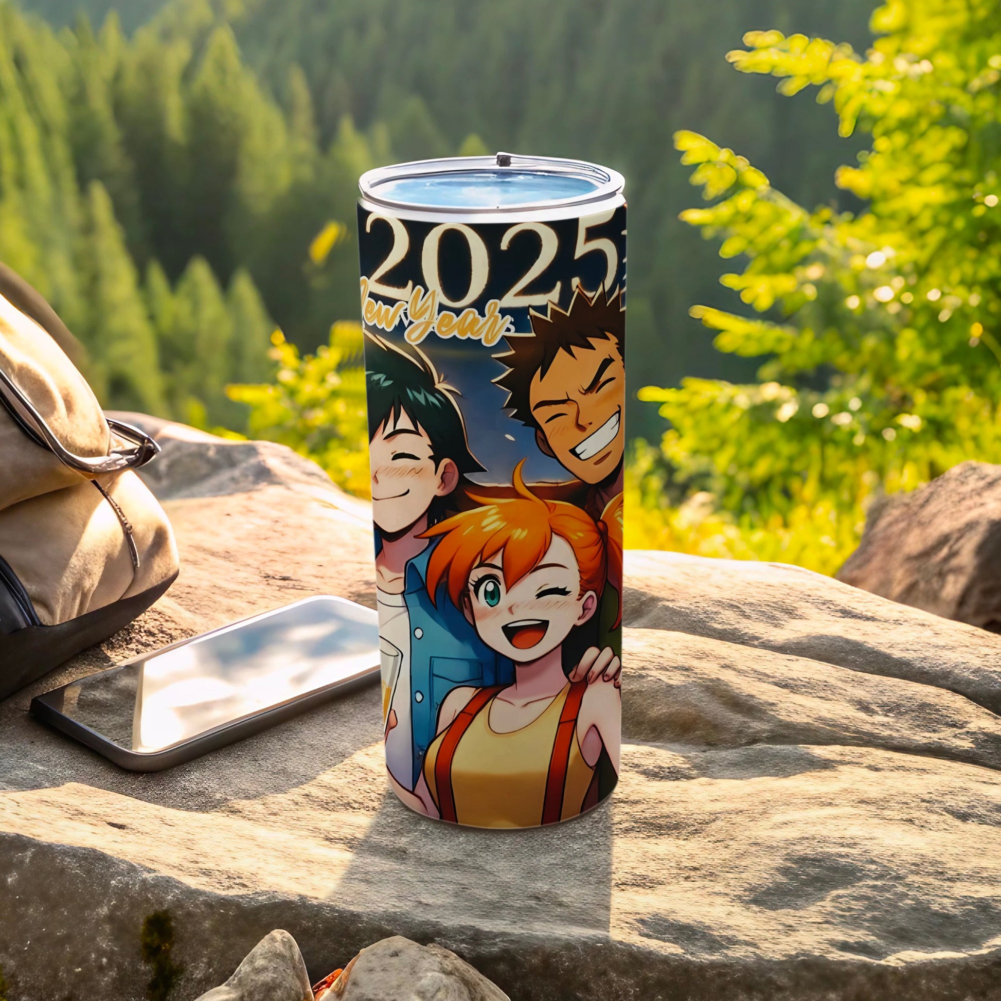 2025 New Year's Anime Character Design Tumbler