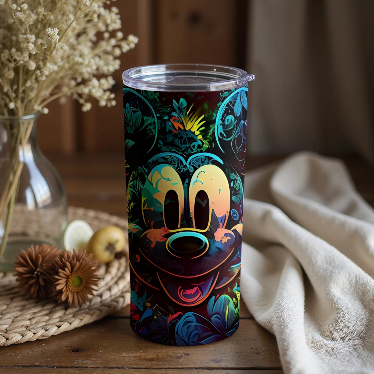 Colorful Character Art Tall Insulated Tumbler
