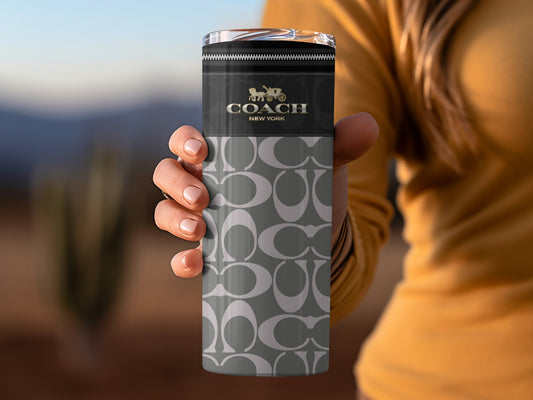 Coach New York Stylish Travel Mug with Iconic Design