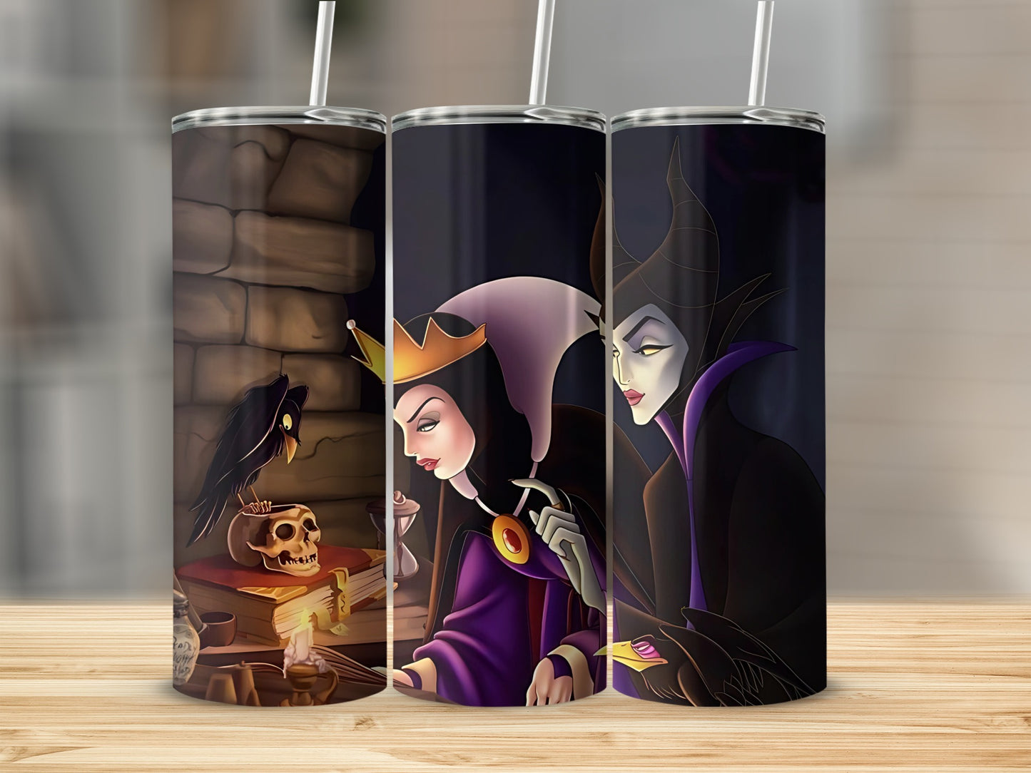 Villain Characters Tumbler for Fans Unique Cup Holder Gift