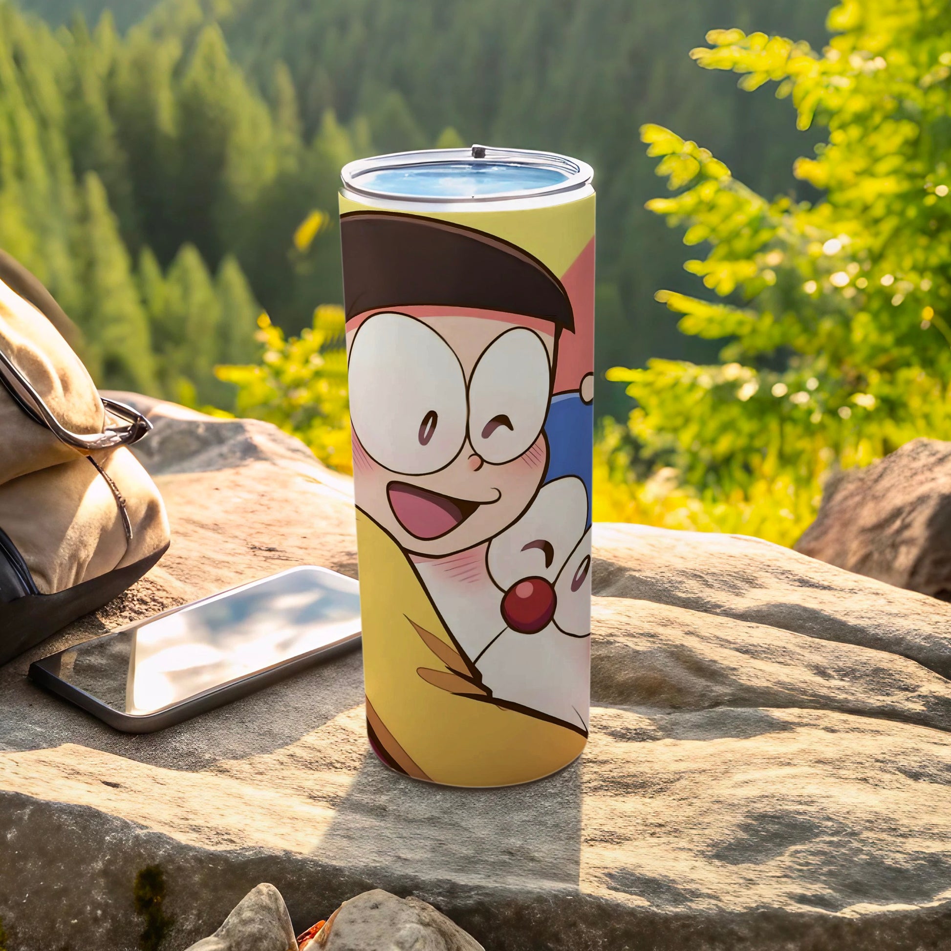Colorful Cartoon Character Insulated Tumbler Flask