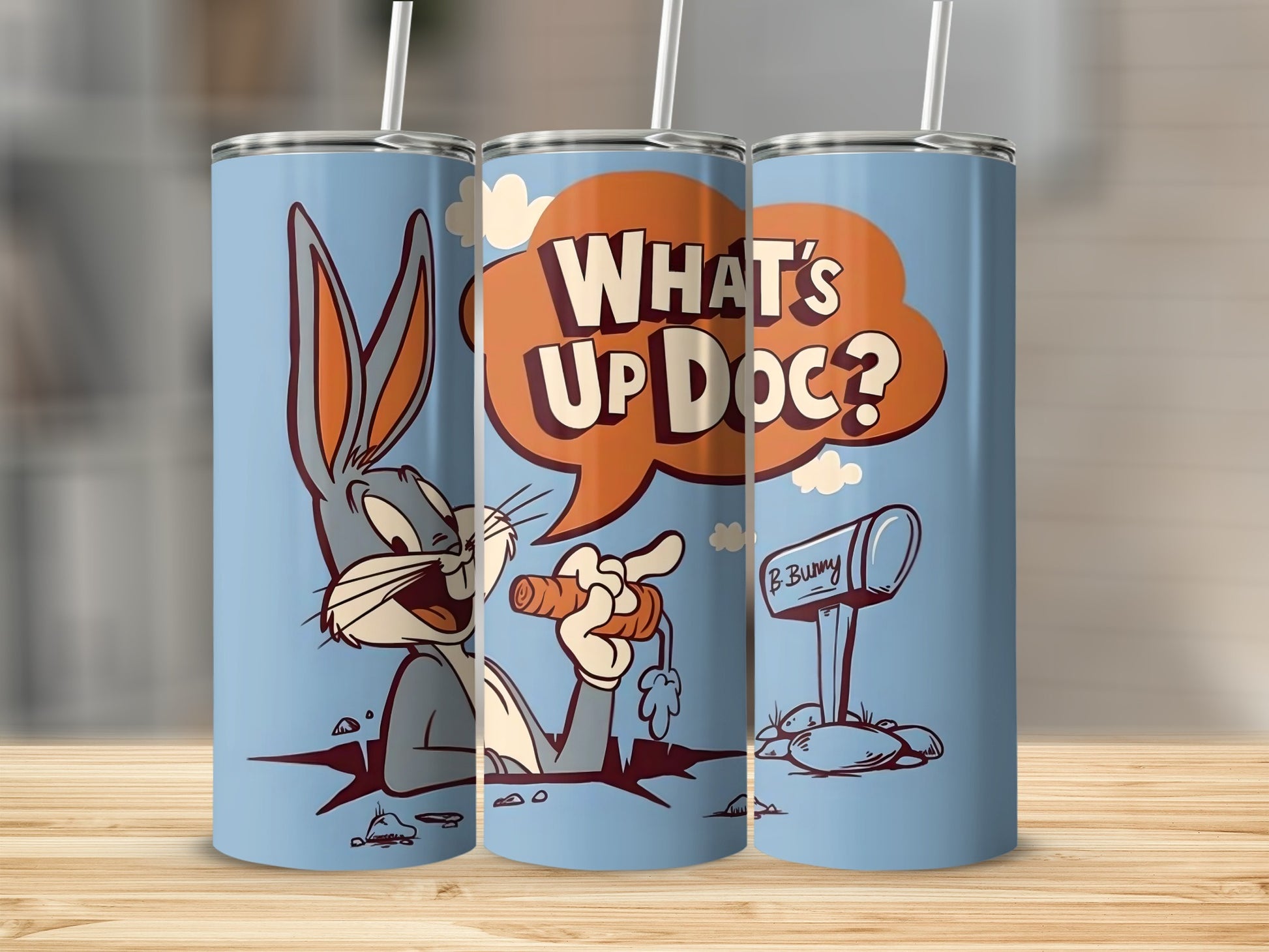 Bugs Bunny What's Up Doc Design Tumbler