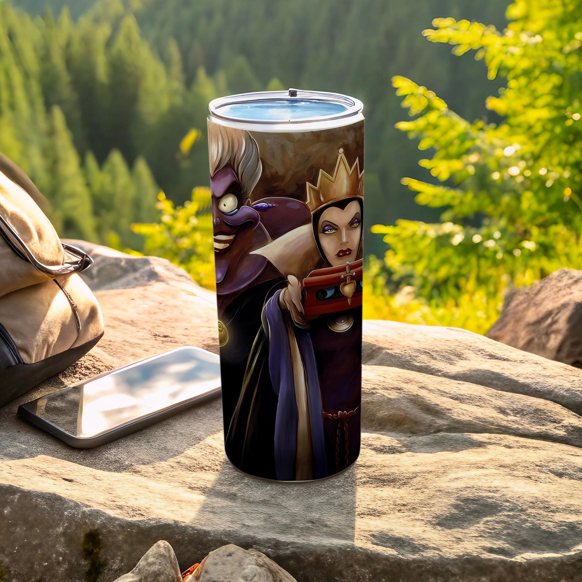 Villainous Queen and Sorceress Illustration Tumbler