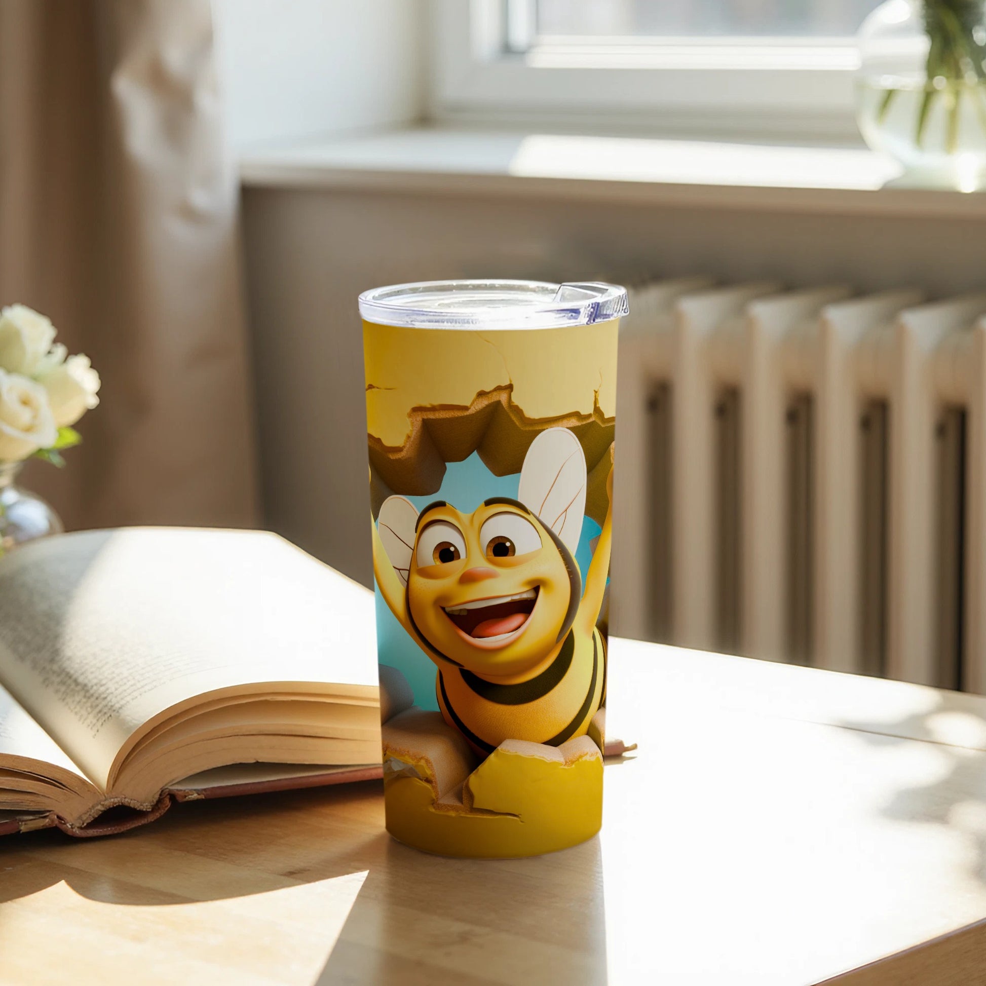 Joyful Barry B Benson Honeycomb Pattern Tumbler product type