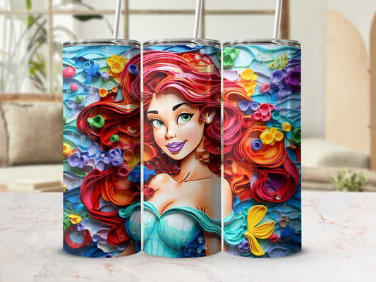 Bright Colorful Character Themed Insulated Tumbler