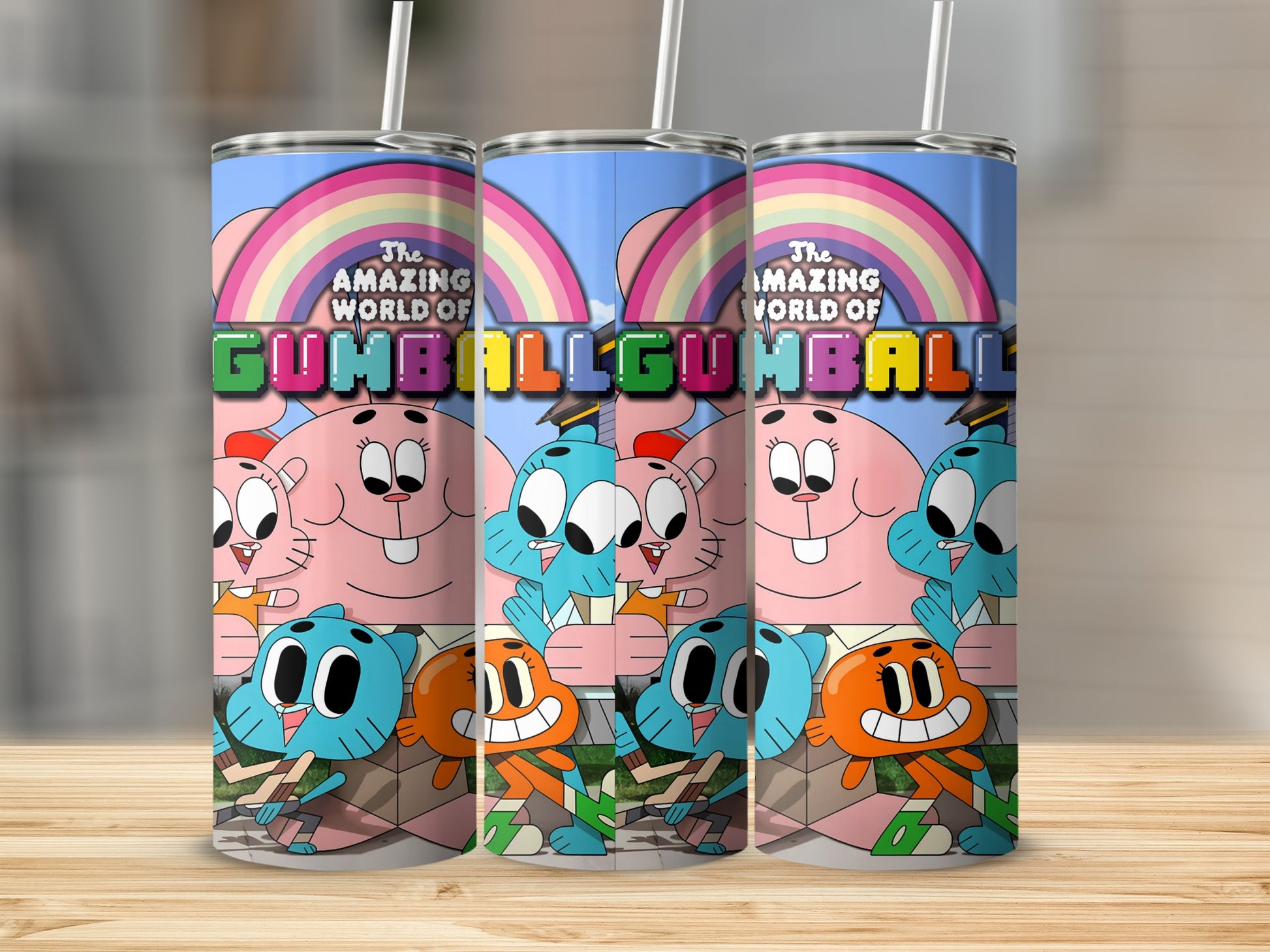 The Amazing World of Gumball Colorful Tumbler