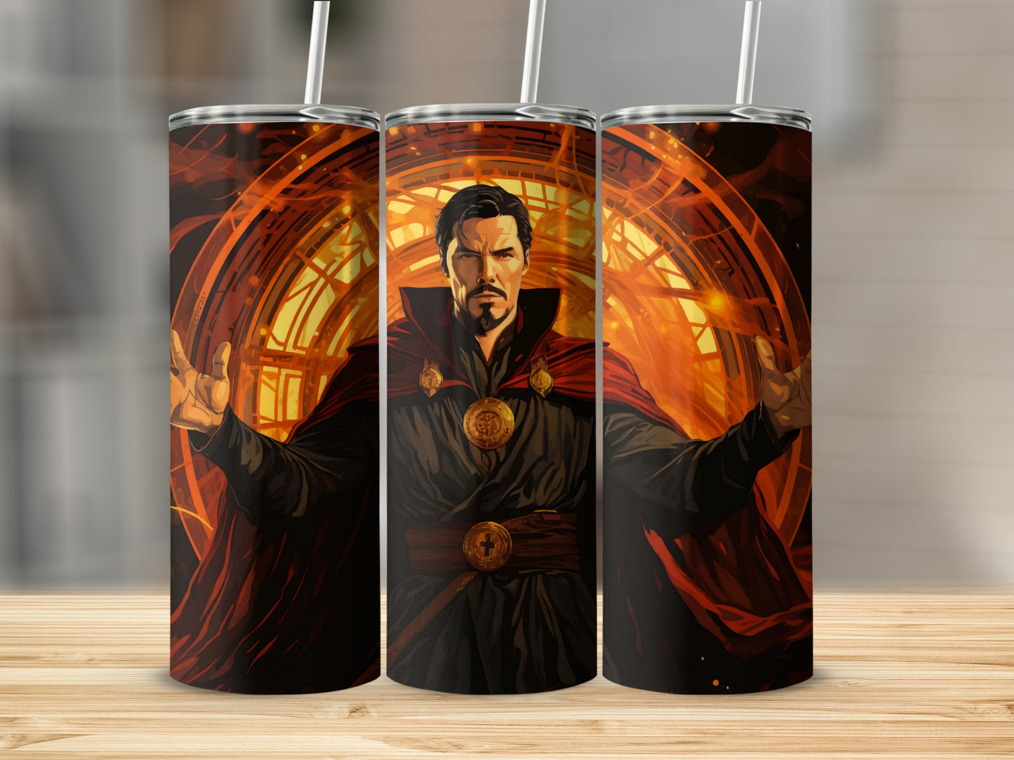 Doctor Strange Themed Insulated Tumbler Cup