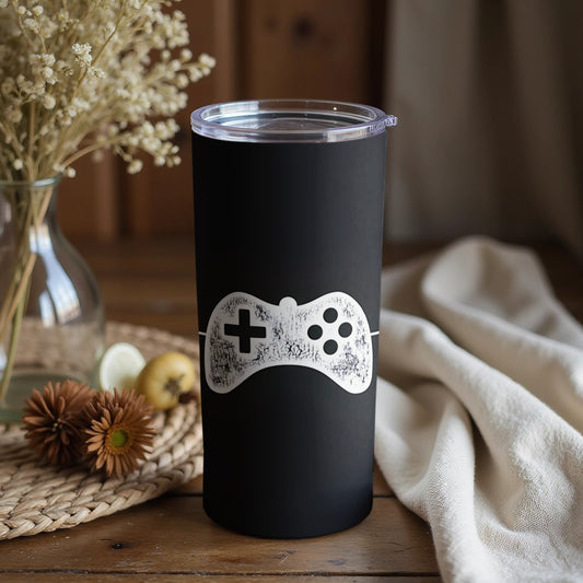 Gaming Controller Themed Tumbler for Console Lovers