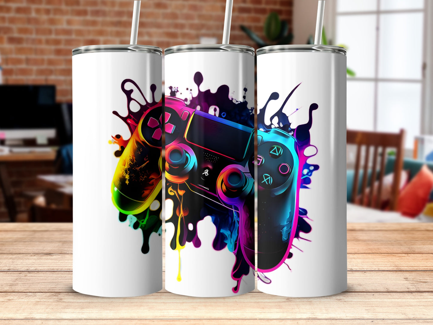 Colorful Gaming Controller Design Product