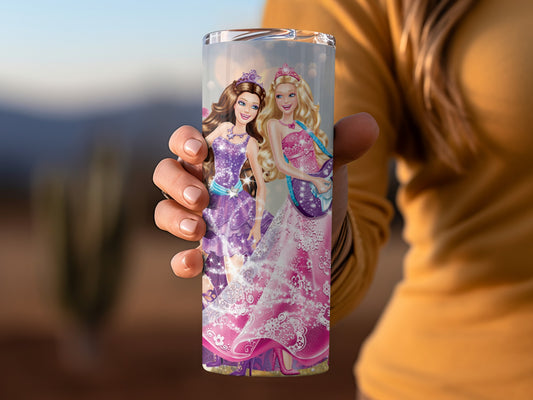 Barbie Princess Power with Guitar and Microphone Tumblers
