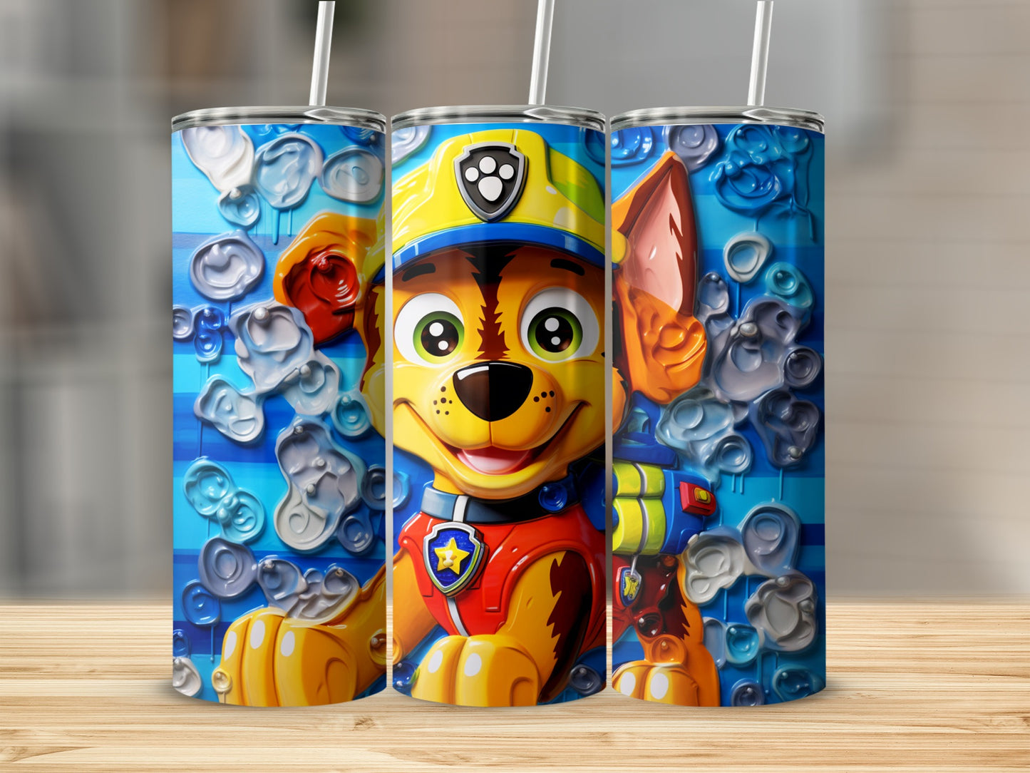 Paw Patrol Character Design Insulated Tumbler Cup