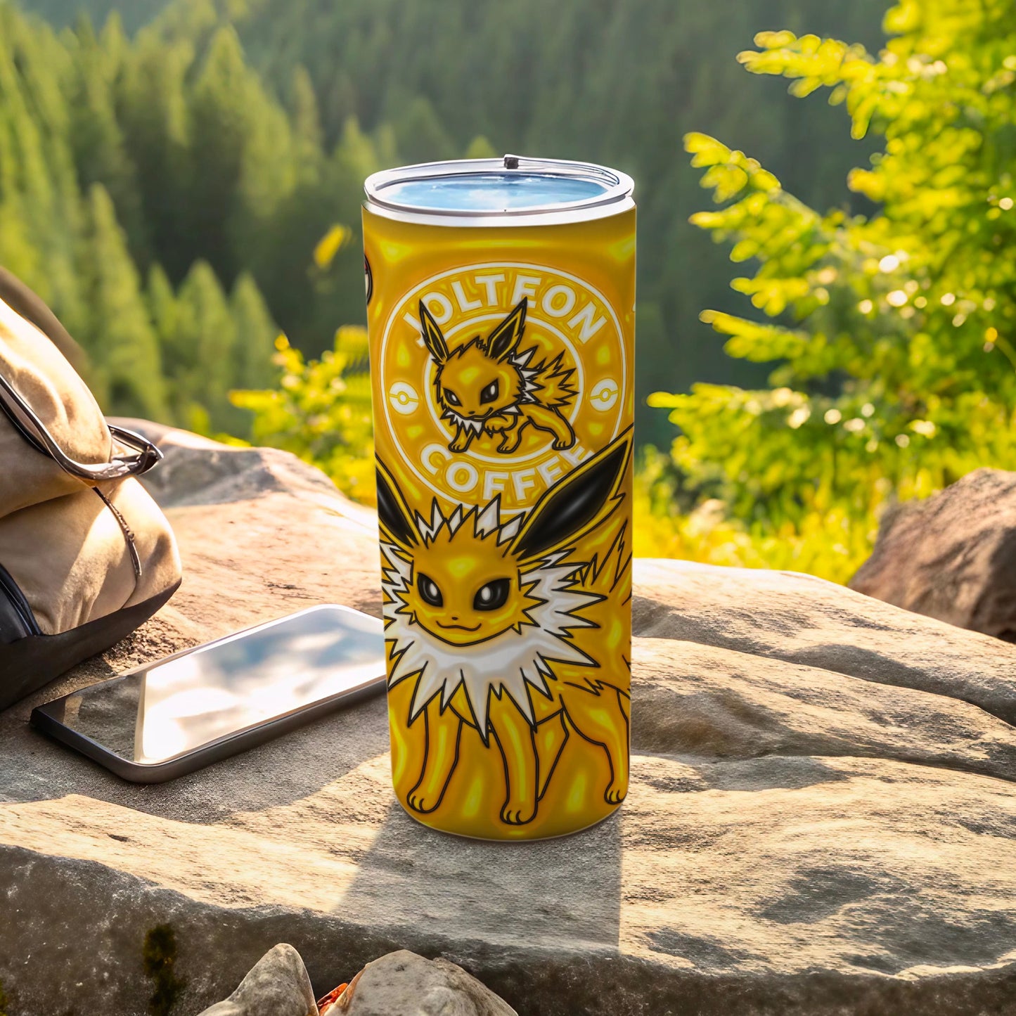 Jolteon Coffee yellow Pokémon character design vessel product type