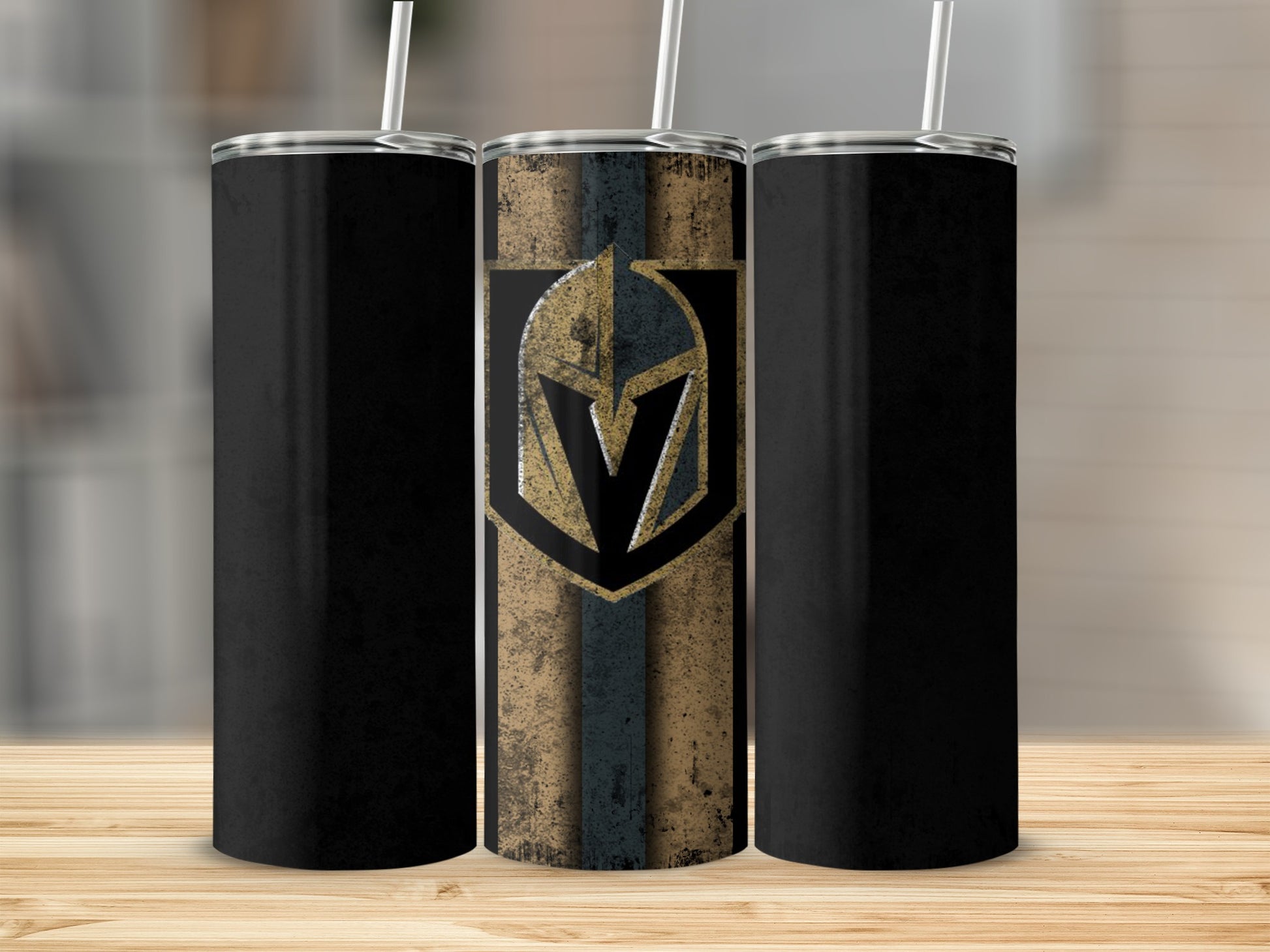 Rustic Shield Tumbler with Vintage Design Tumbler Product