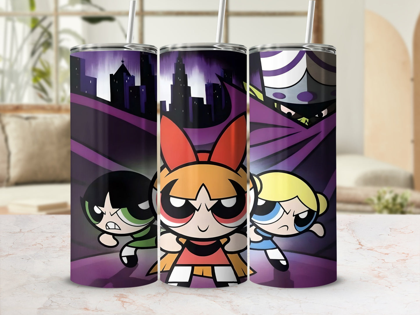 Colorful Cartoon Character Design Insulated Tumbler