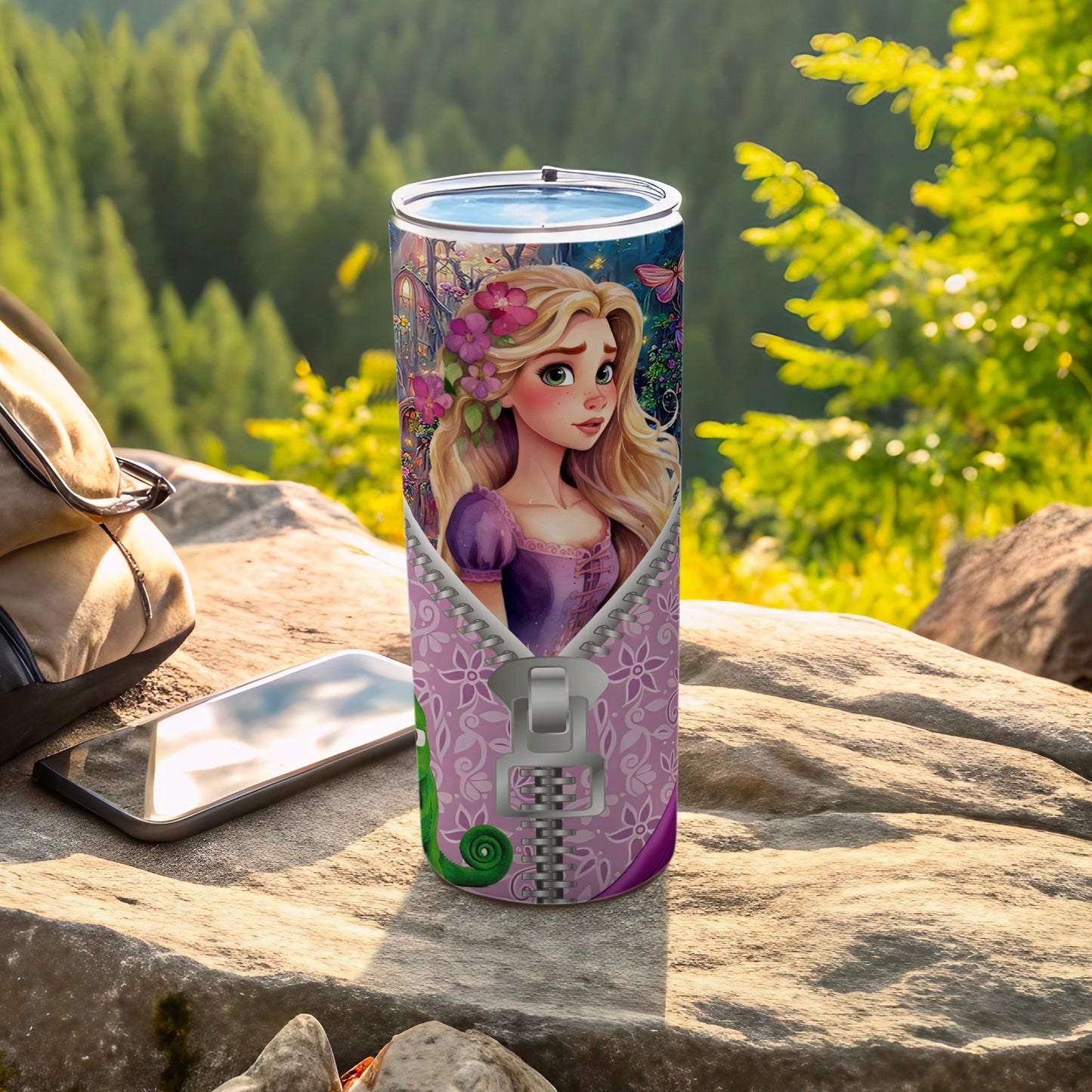 Enchanting Fairy Tale Princess Travel Drinkware Accessory