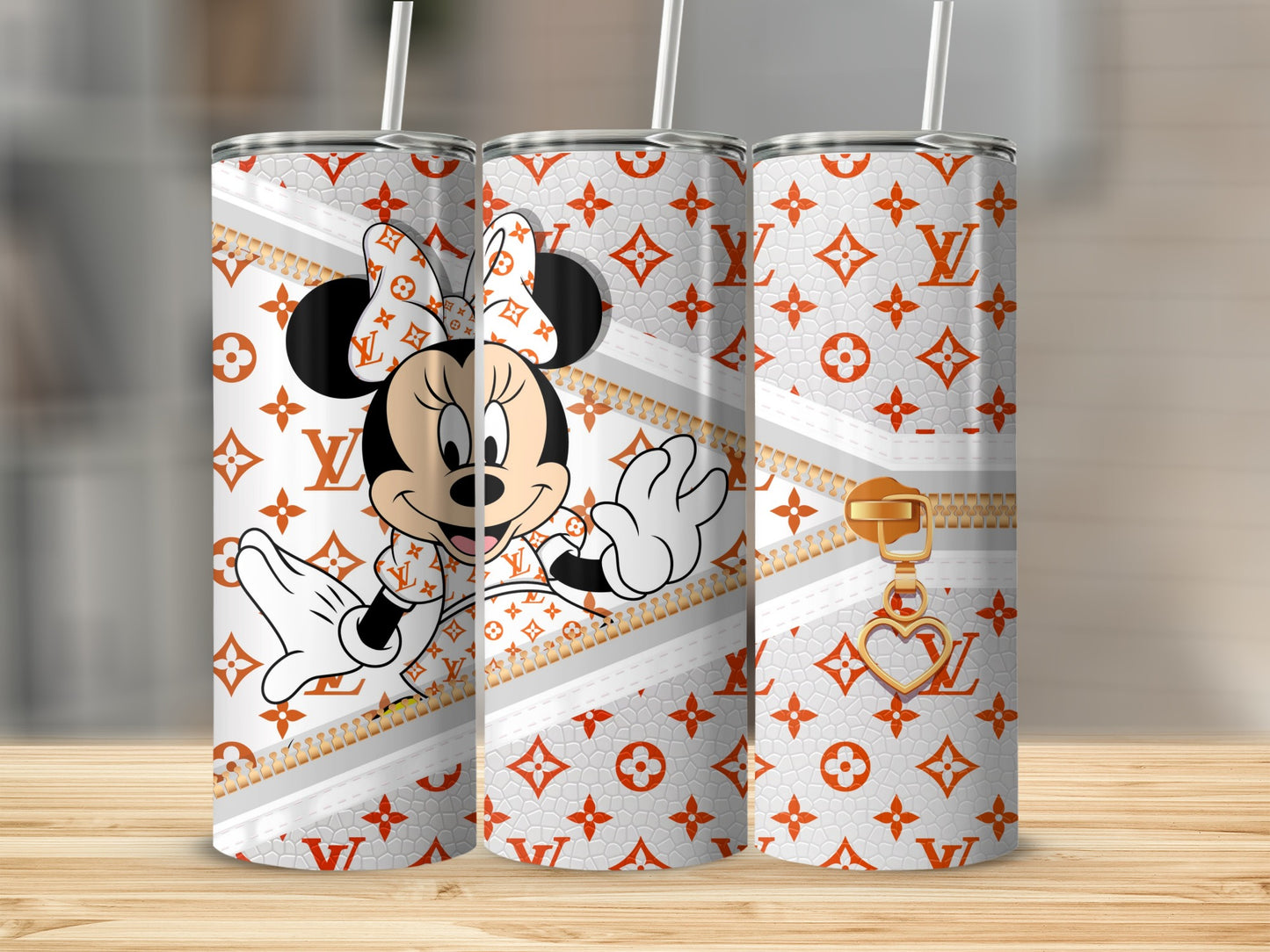 Cute Disney Character with Designer Style Tumbler
