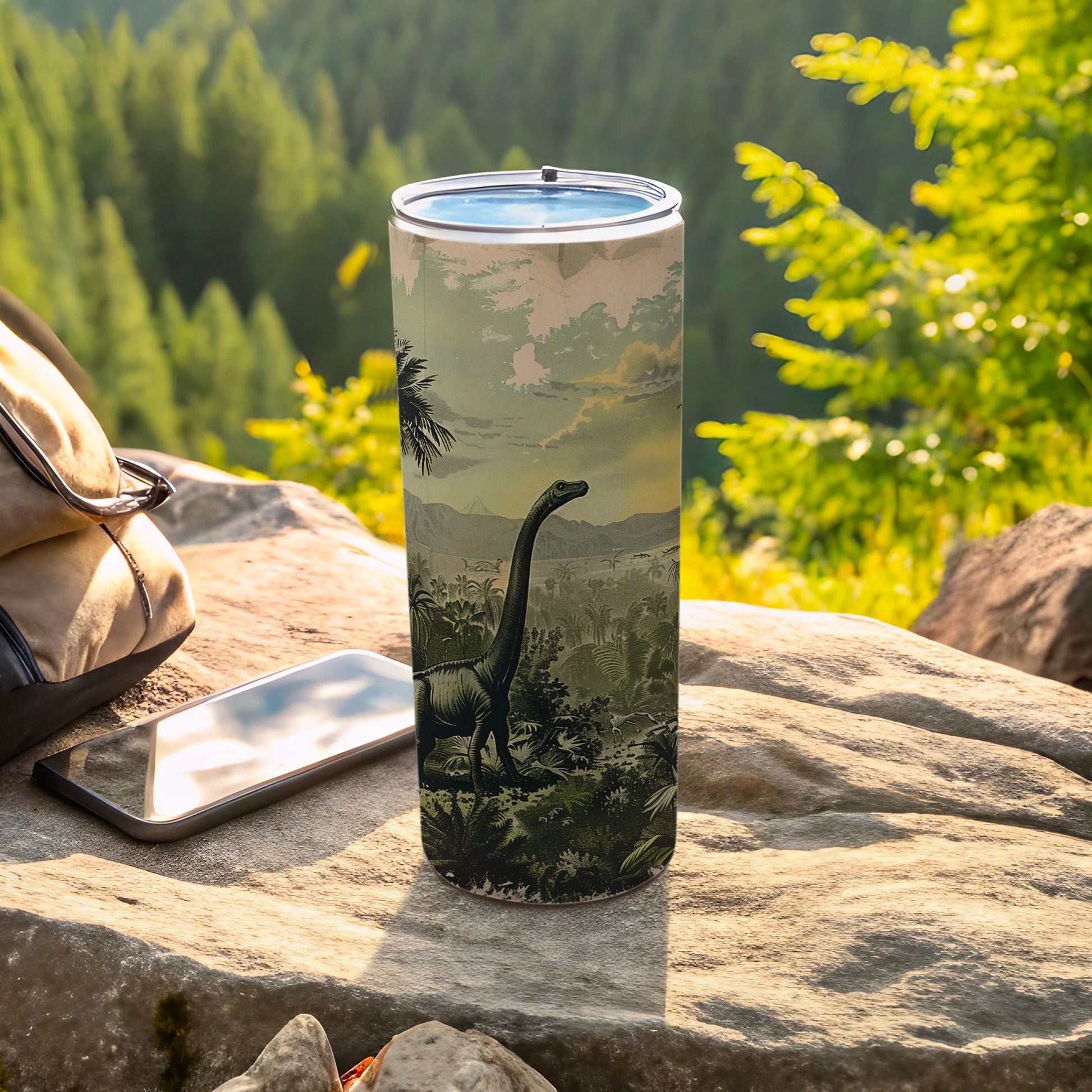 Dinosaur Brachiosaurus Prehistoric Jungle Tumbler product type