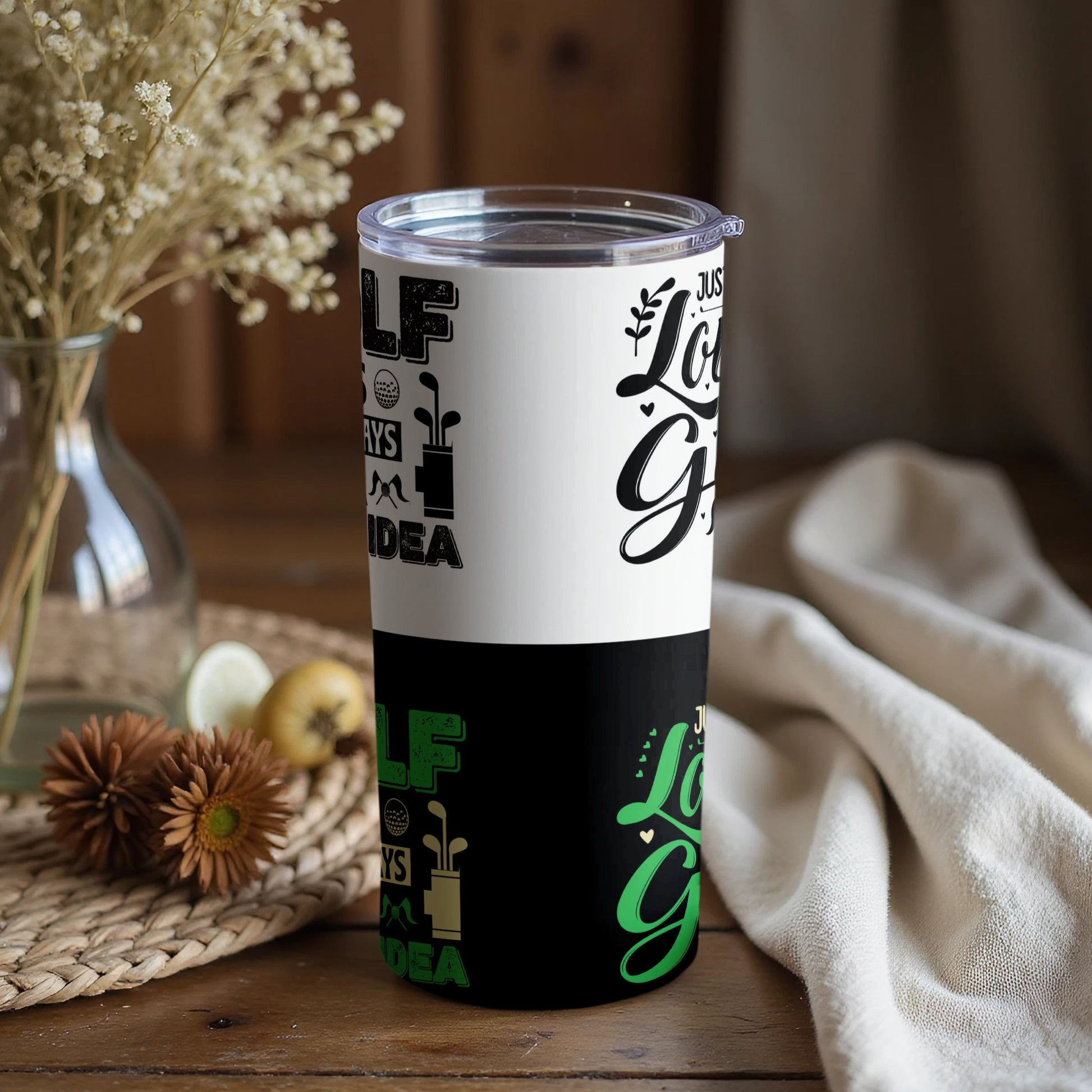 Funny Golf Always a Good Idea Tumbler