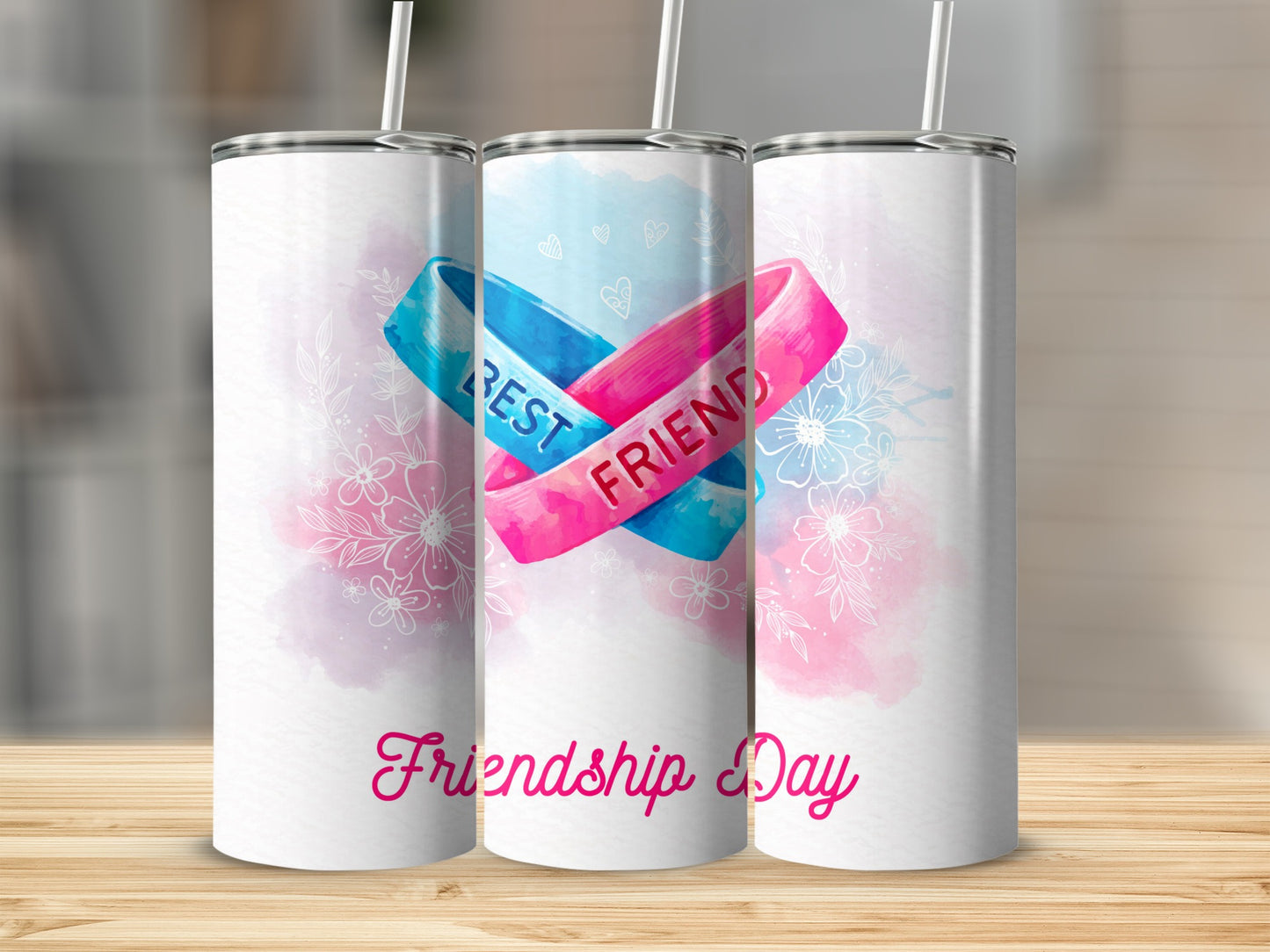 Best Friend Design Friendship Day Tumbler Gift