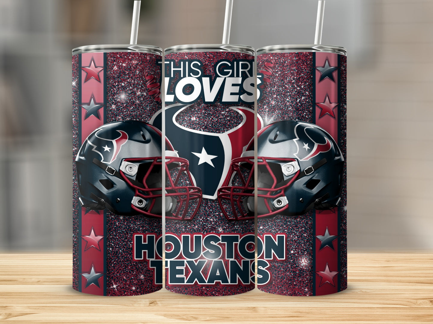 This Girl Loves Houston Texans Football Team Tumblers